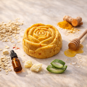 Turmeric Honey Soap